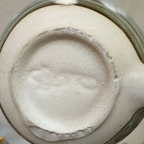 Bay Pottery Hand Crafted Drip Glaze Smiley Mug - Picture 7 of 7